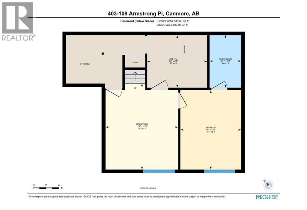403, 108 Armstrong Place, Canmore, Alberta  T1W 3L2 - Photo 12 - A2335980