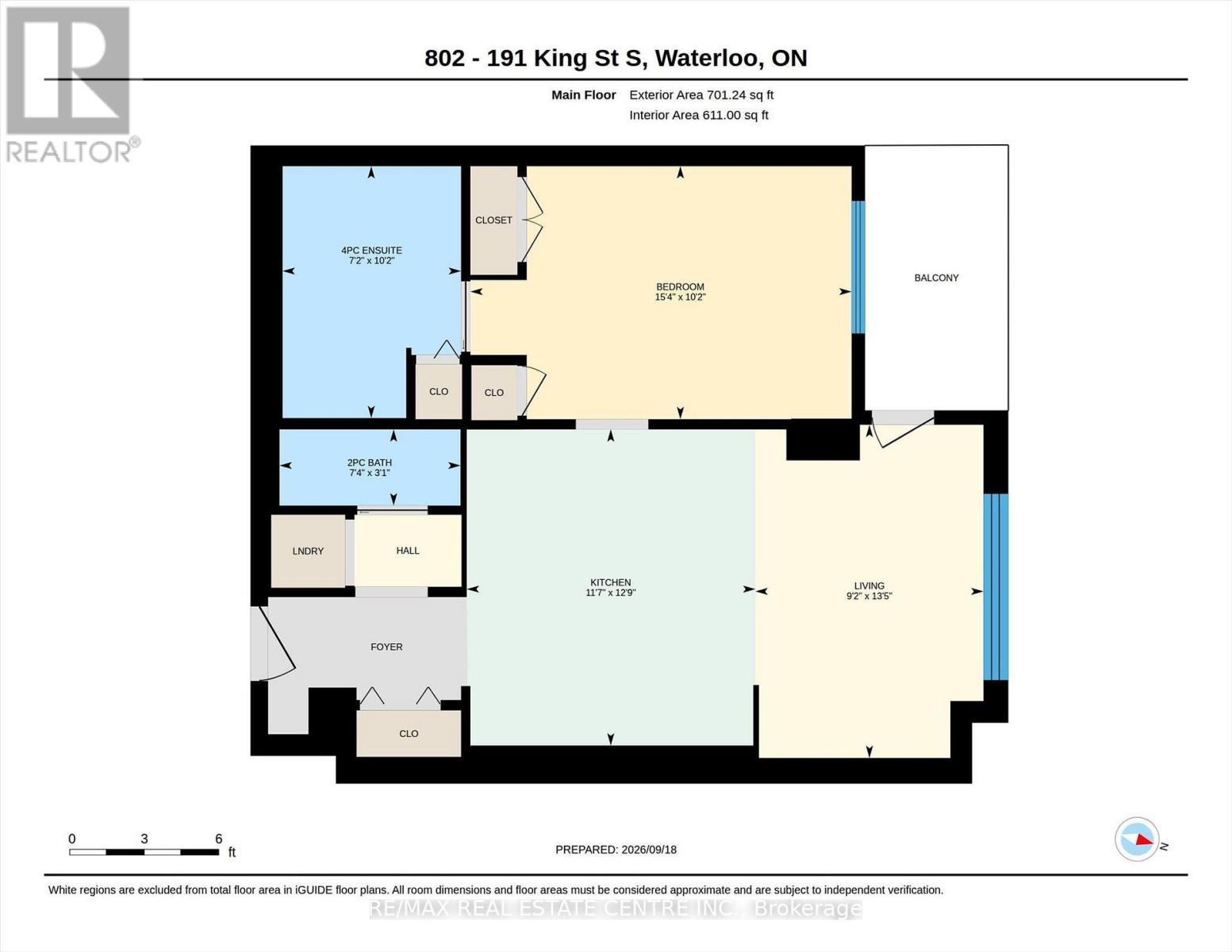 802 - 191 King Street S, Waterloo, Ontario  N2J 1R1 - Photo 30 - X13805514