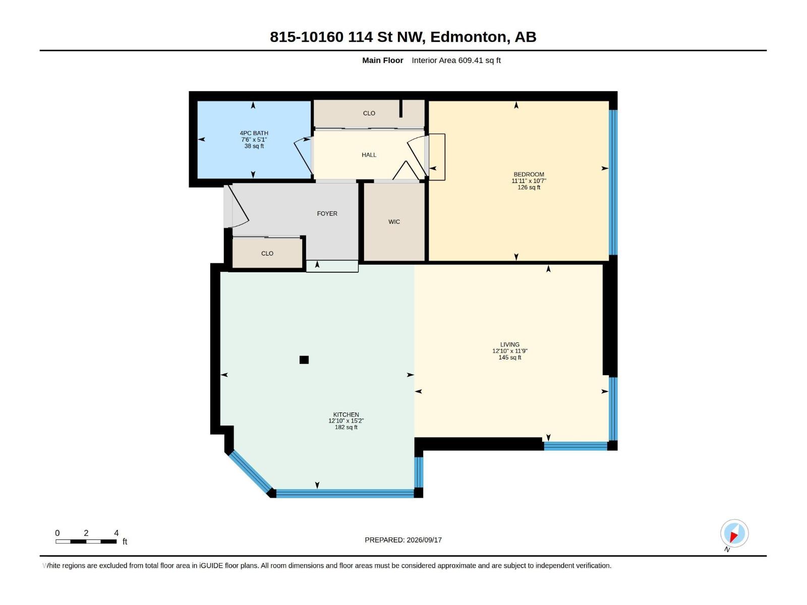 #815 10160 114 St Nw, Edmonton, Alberta  T5K 2L2 - Photo 5 - E4509571