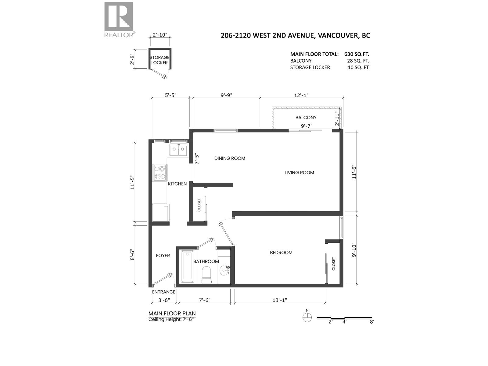 206 2120 W 2nd Avenue, Vancouver, British Columbia  V6K 1H6 - Photo 25 - R3167255