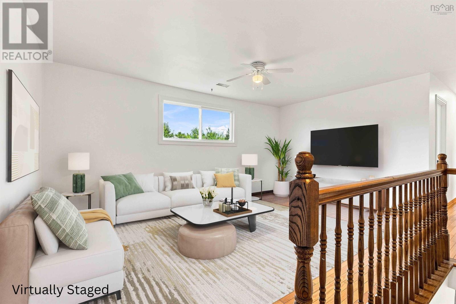Virtually Stage Upper Living-room