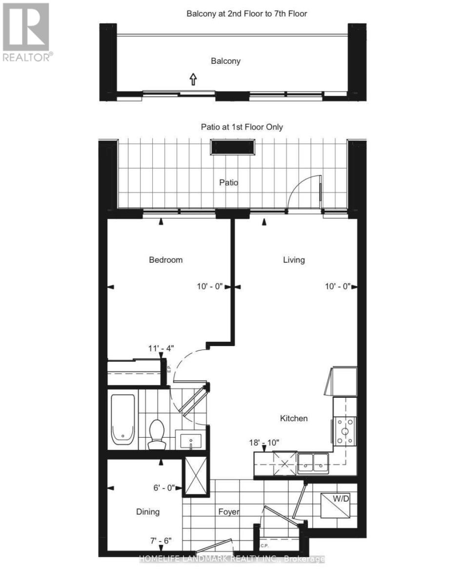 123 - 25 Water Walk Drive, Markham, Ontario  L6G 0G3 - Photo 3 - N13806706