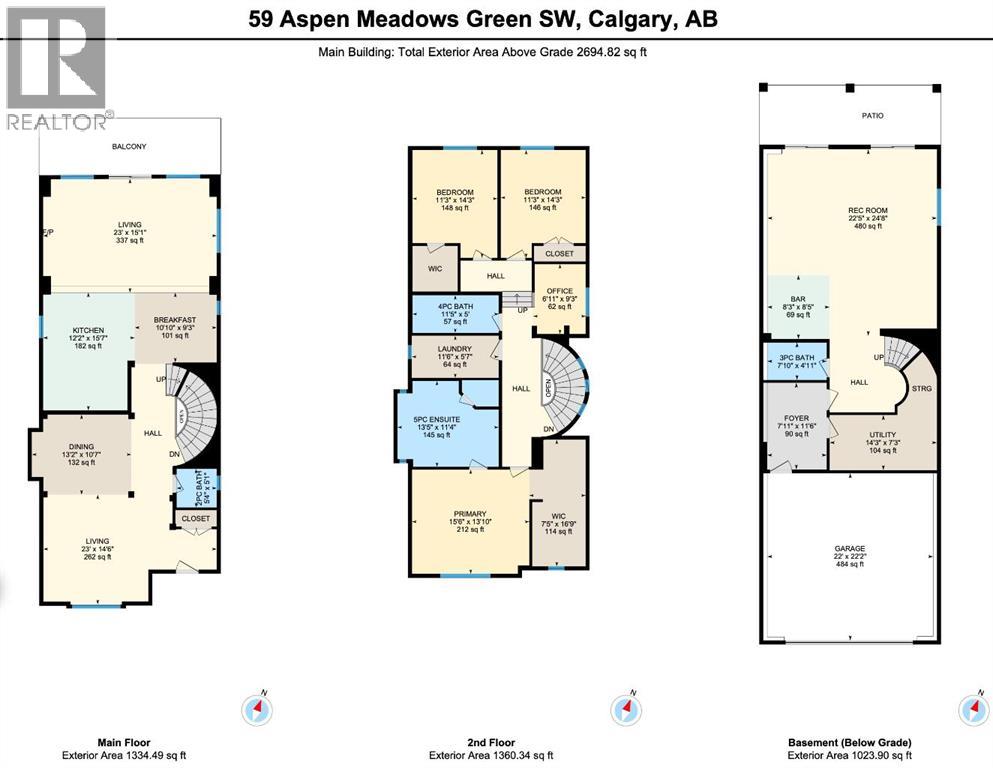 59 Aspen Meadows Green Sw, Calgary, Alberta  T3H 5J9 - Photo 16 - A2346442