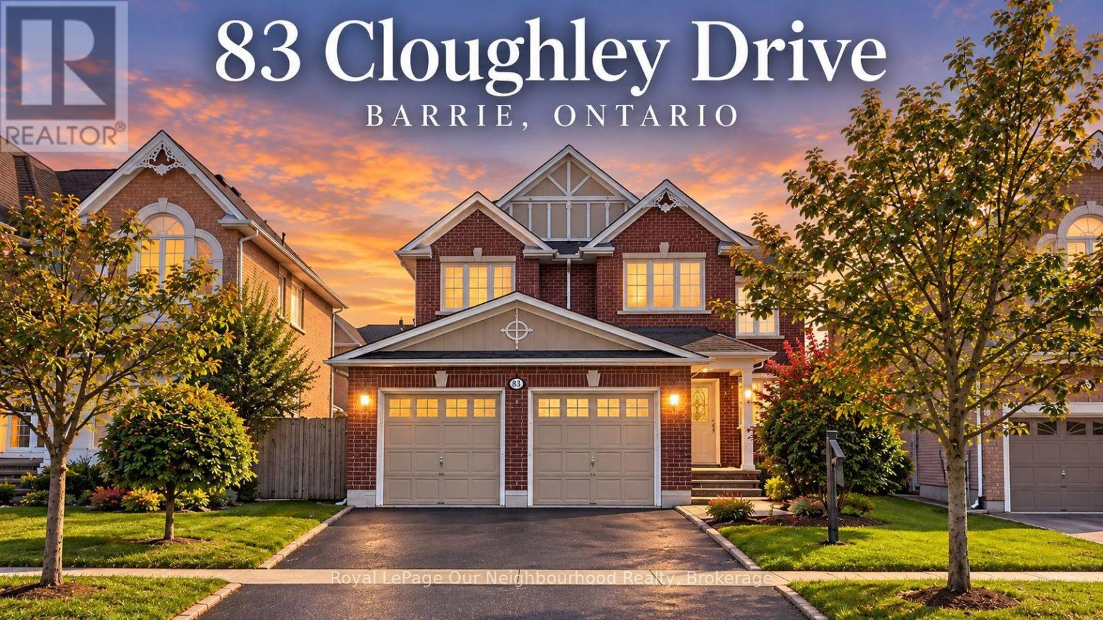 83 CLOUGHLEY DRIVE N, Barrie, Ontario