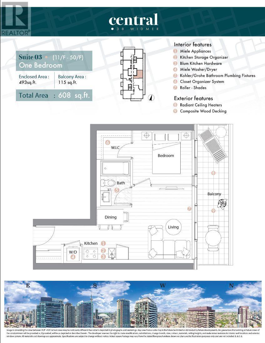 4903 - 38 Widmer Street, Toronto, Ontario  M5V 2E9 - Photo 14 - C13806898