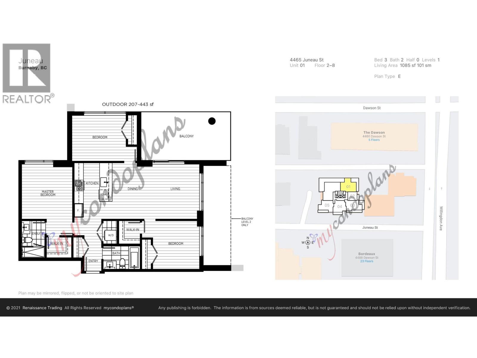 601 4465 Juneau Street, Burnaby, British Columbia  V5C 0L8 - Photo 32 - R3166780