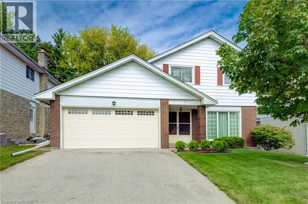 16 BONNYLYN Drive, Kitchener, Ontario
