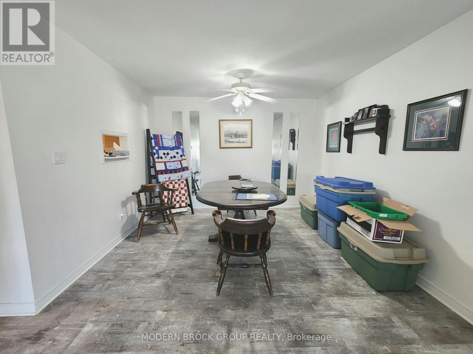 Large Dining Room with accent mirrors included