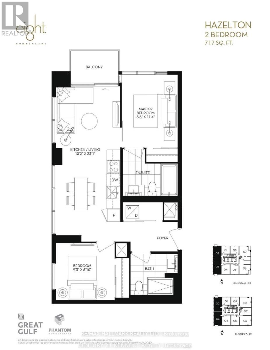 1402 - 8 Cumberland Street, Toronto, Ontario  M4W 0B6 - Photo 13 - C13809342