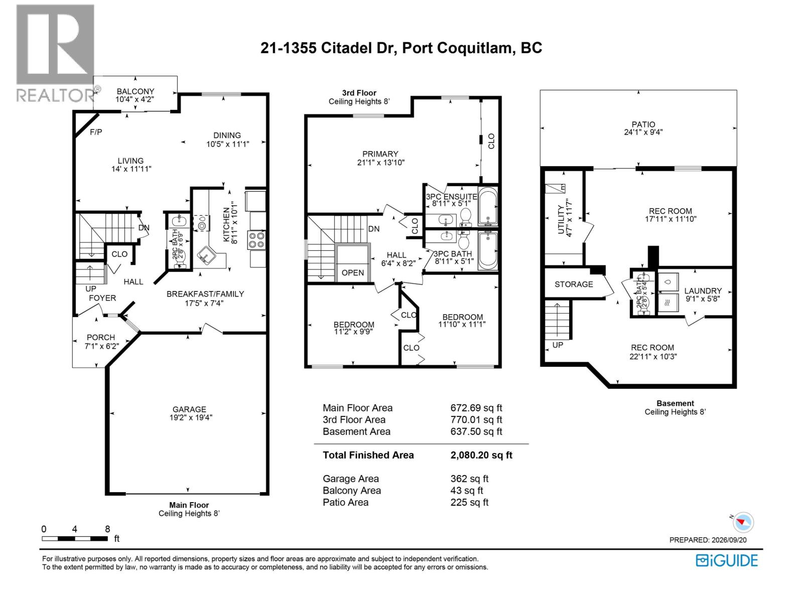21 1355 Citadel Drive, Port Coquitlam, British Columbia  V3C 5X6 - Photo 38 - R3148241