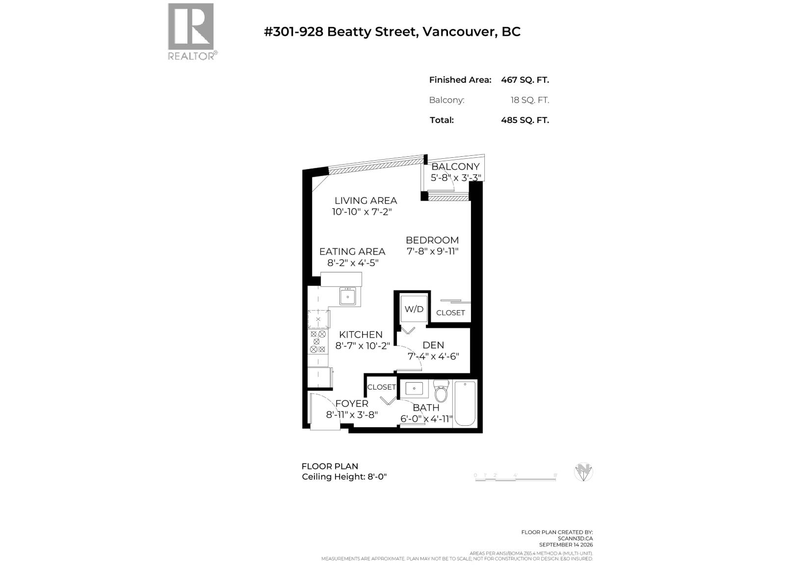 301 928 Beatty Street, Vancouver, British Columbia  V6Z 3G6 - Photo 19 - R3167578
