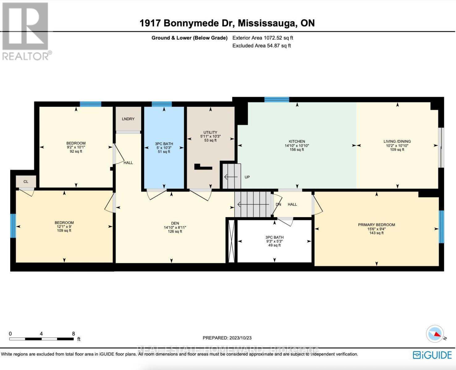 Ground - 1917 Bonnymede Drive, Mississauga, Ontario  L5J 1E2 - Photo 4 - W13812634