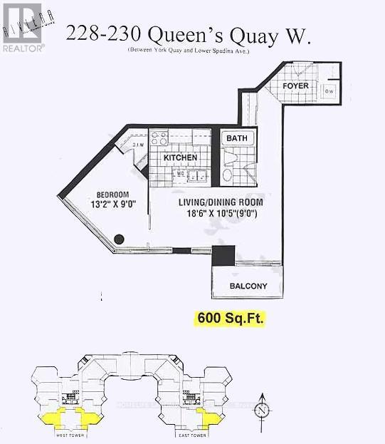 2320 - 230 Queens Quay W, Toronto, Ontario  M5J 2Y7 - Photo 12 - C13813108