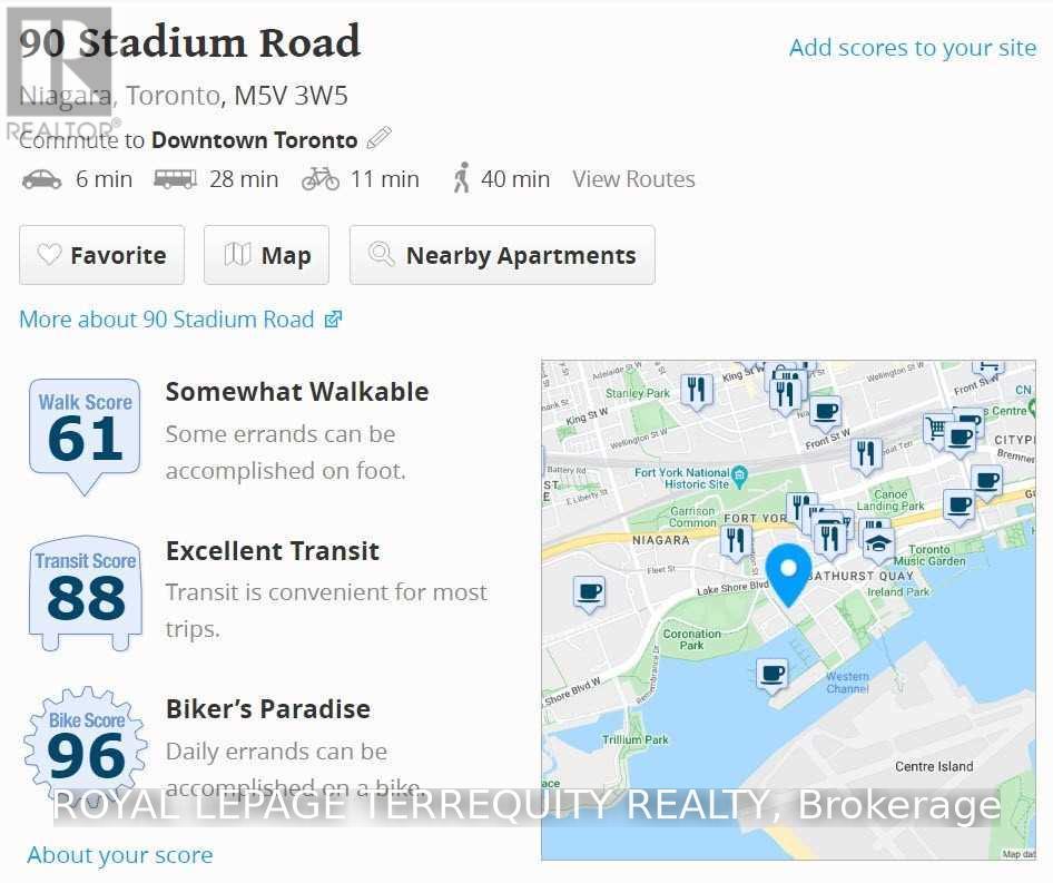 423 - 90 Stadium Road, Toronto, Ontario  M5V 3W5 - Photo 26 - C13814872