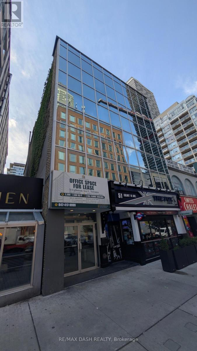 2ND AND 3RD FLOOR - 51 EGLINTON AVENUE E, Toronto, Ontario