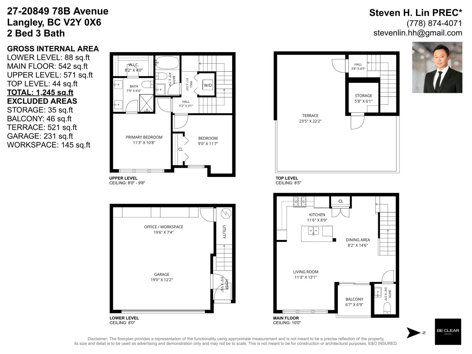 27 20849 78b Avenue, Langley, British Columbia  V2Y 0X6 - Photo 39 - R3168509