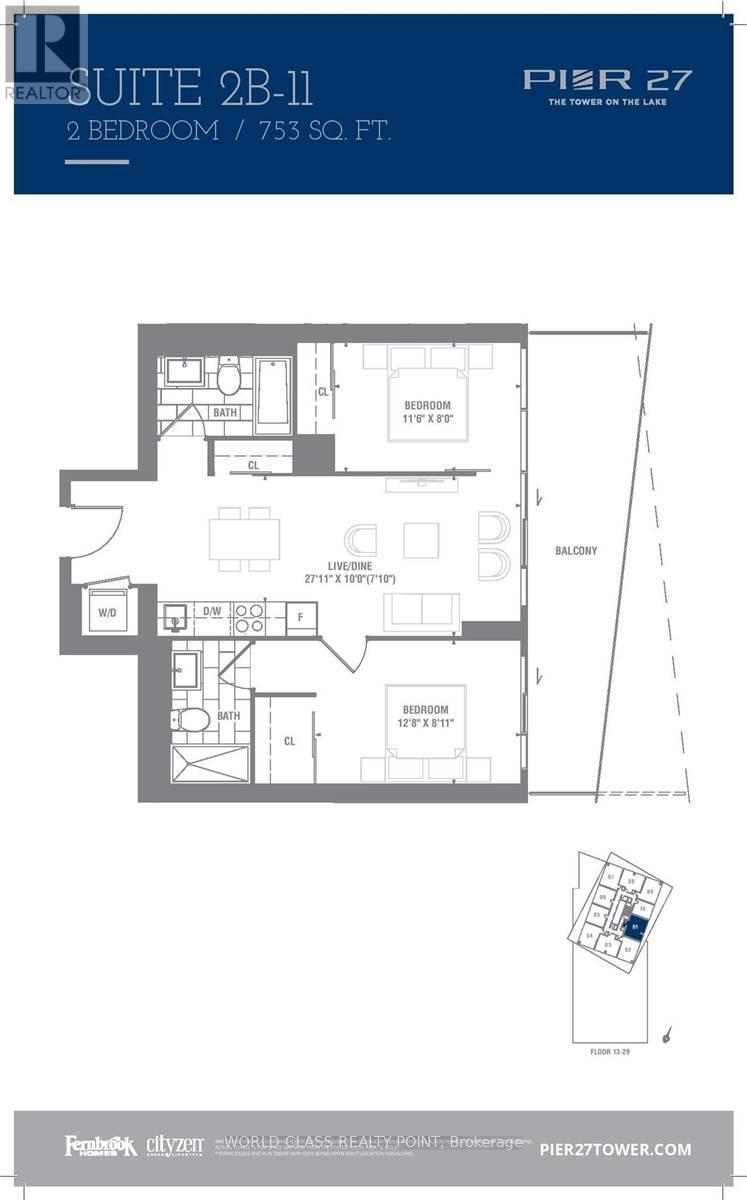 1701 - 15 Queens Quay E, Toronto (Waterfront Communities), Ontario  M5E 0C5 - Photo 21 - C13816756