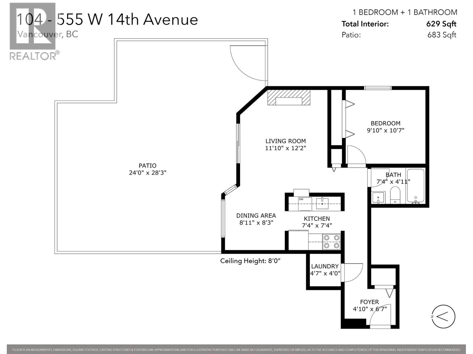 104 555 W 14th Avenue, Vancouver, British Columbia V5Z 4G8 - Photo 16 - R3168647