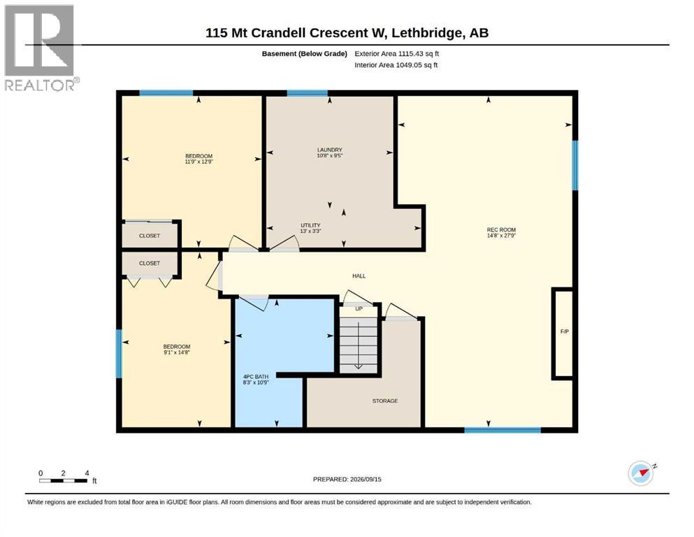 115 Mt. Crandell Cres W, Lethbridge, Alberta  T1K 6L7 - Photo 42 - A2345865