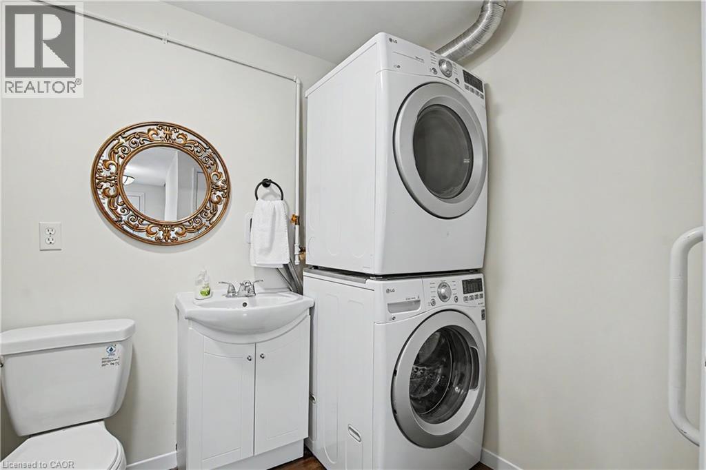 Bonus main floor 2 piece powder room and laundry