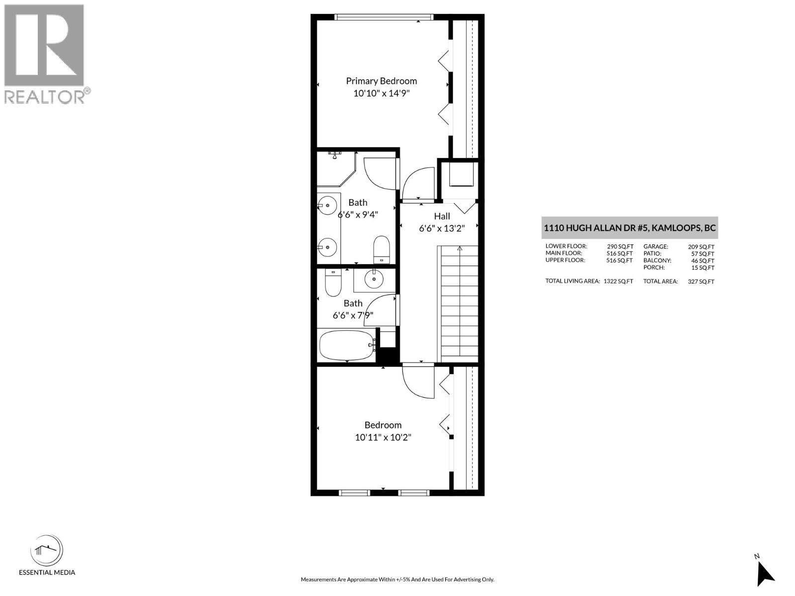 1110 Hugh Allan Drive Unit# 5, Kamloops, British Columbia  V1S 0B5 - Photo 25 - 10401691