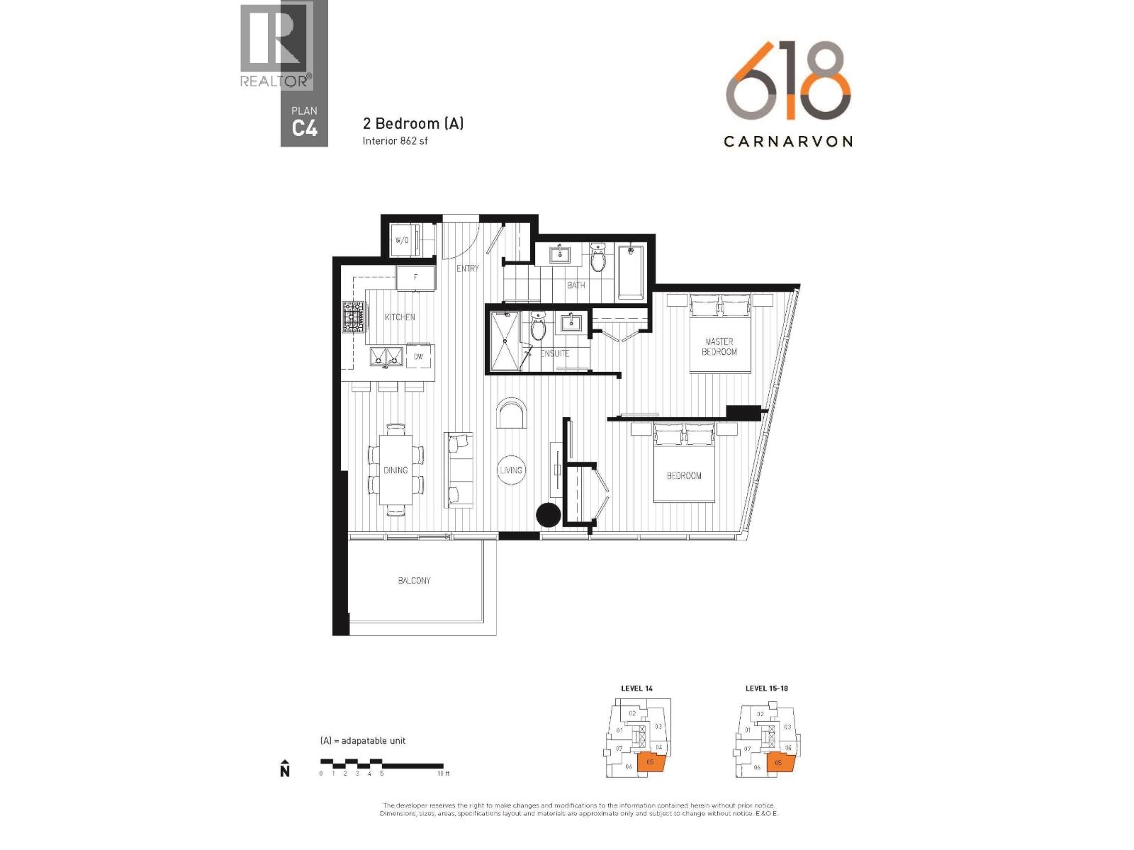 1405 618 Carnarvon Street, New Westminster, British Columbia  V3M 0N9 - Photo 15 - R3168533