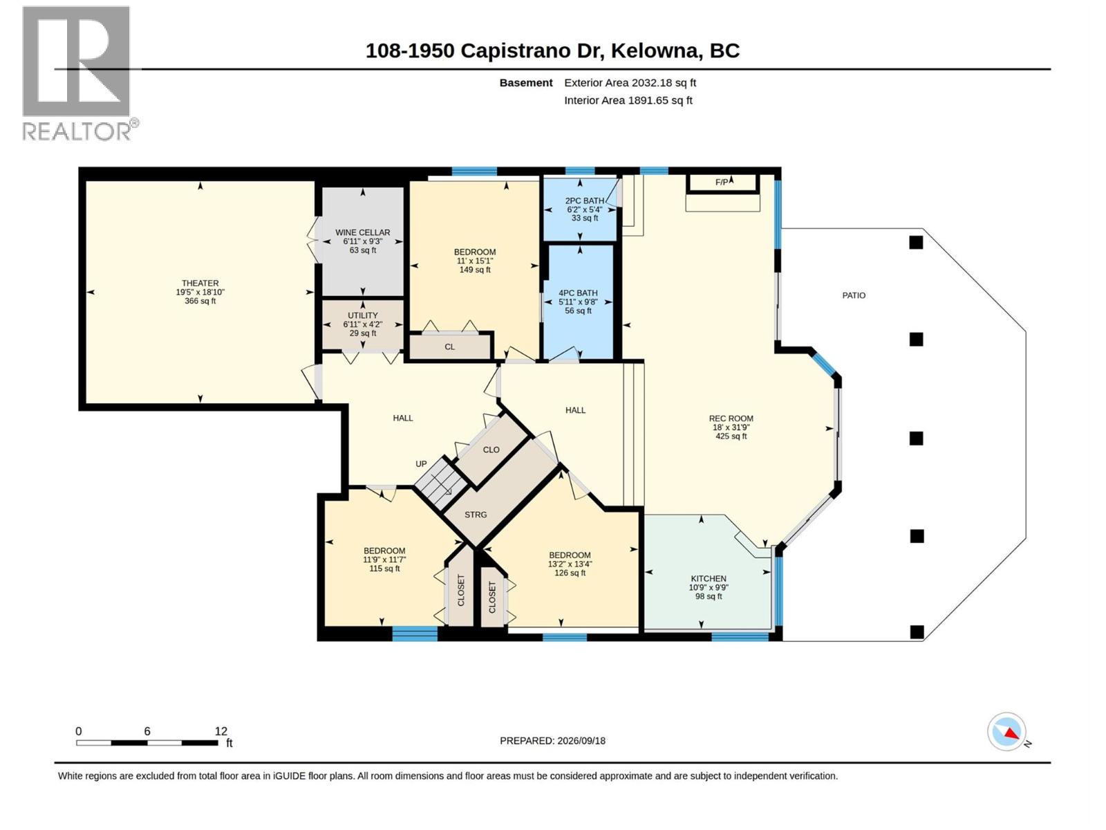 1950 Capistrano Drive Unit# 108, Kelowna, British Columbia  V1V 2N7 - Photo 61 - 10401392