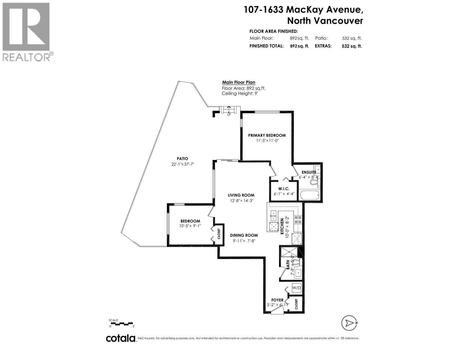 107 1633 Mackay Avenue, North Vancouver, British Columbia  V7P 0A2 - Photo 36 - R3168651
