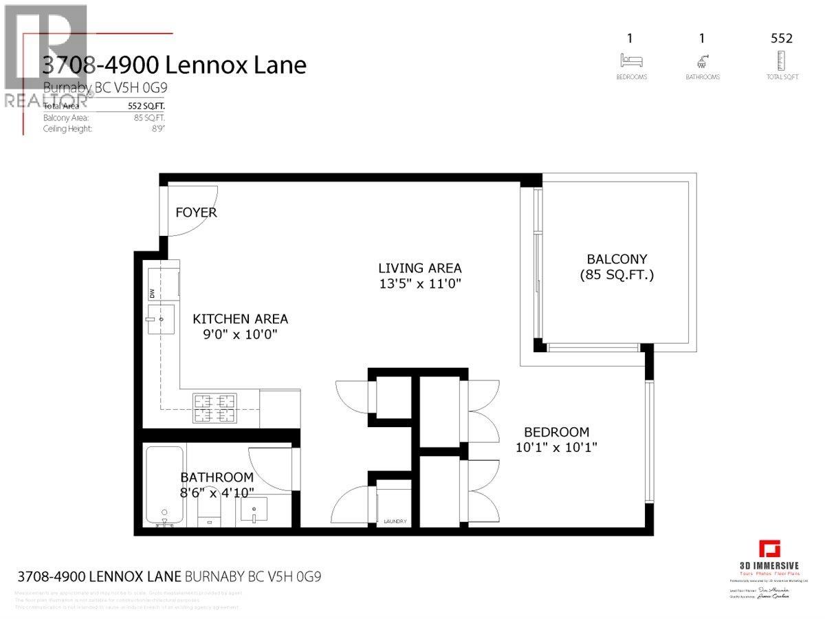 3708 4900 Lennox Lane, Burnaby, British Columbia  V5H 0G9 - Photo 31 - R3168616