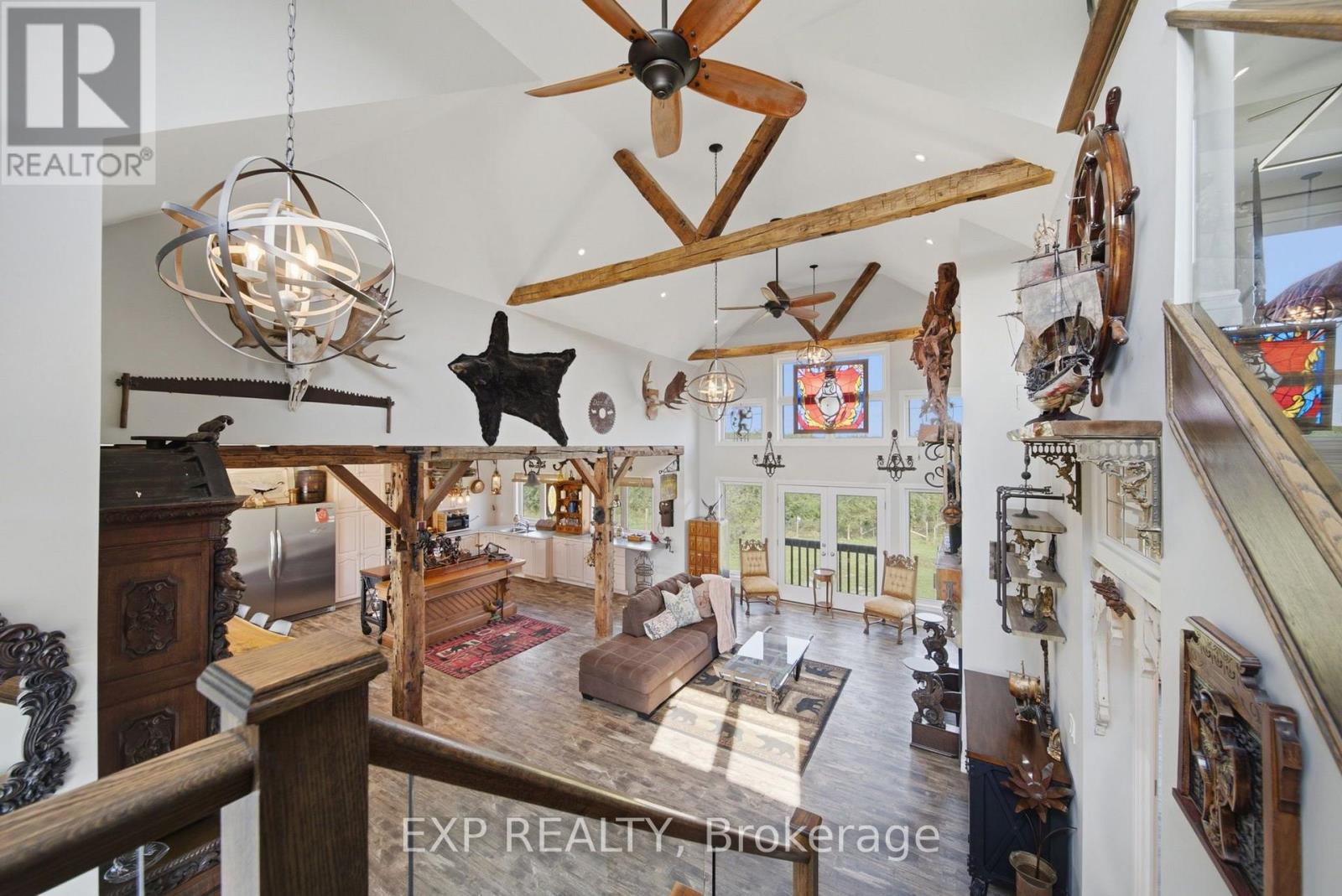 Loft landing over the great room