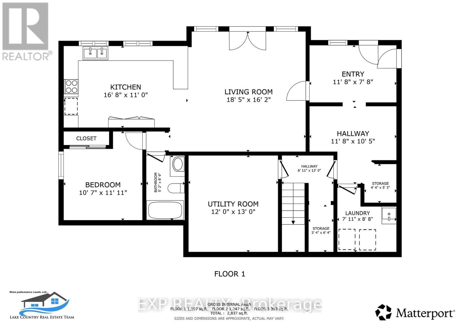 Lower Level Floor Plan