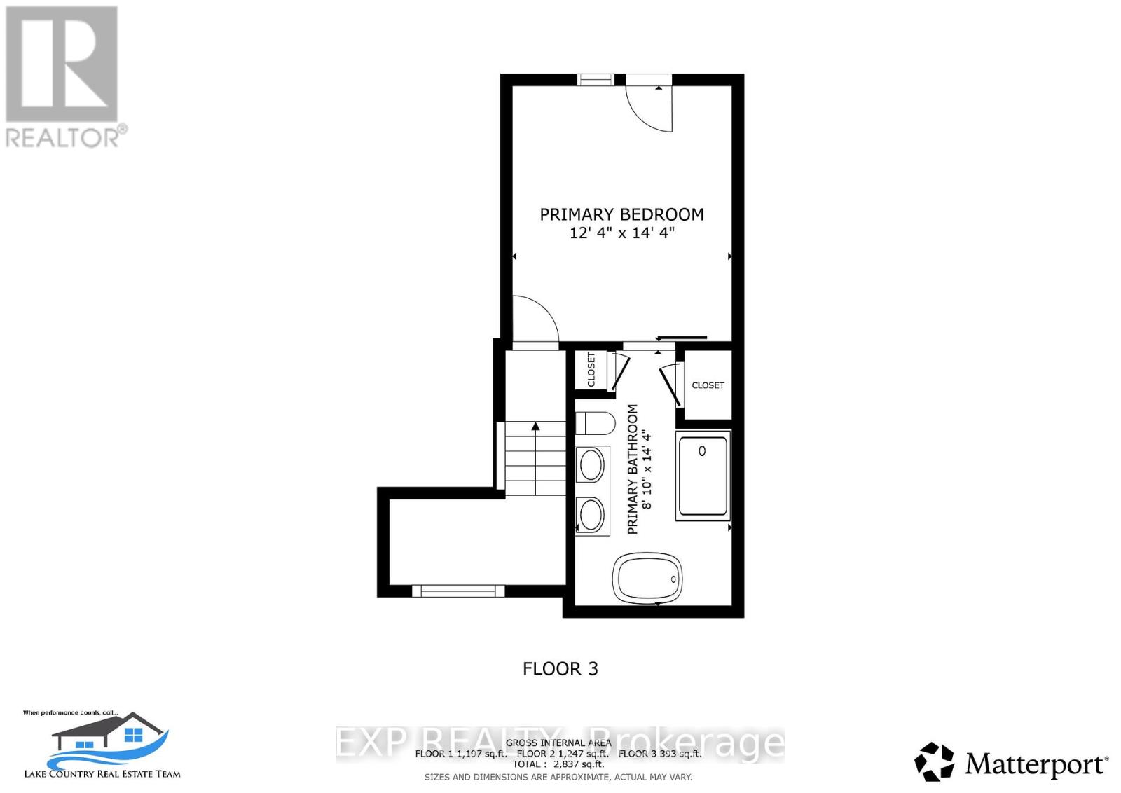 Primary Suite Floor Plan