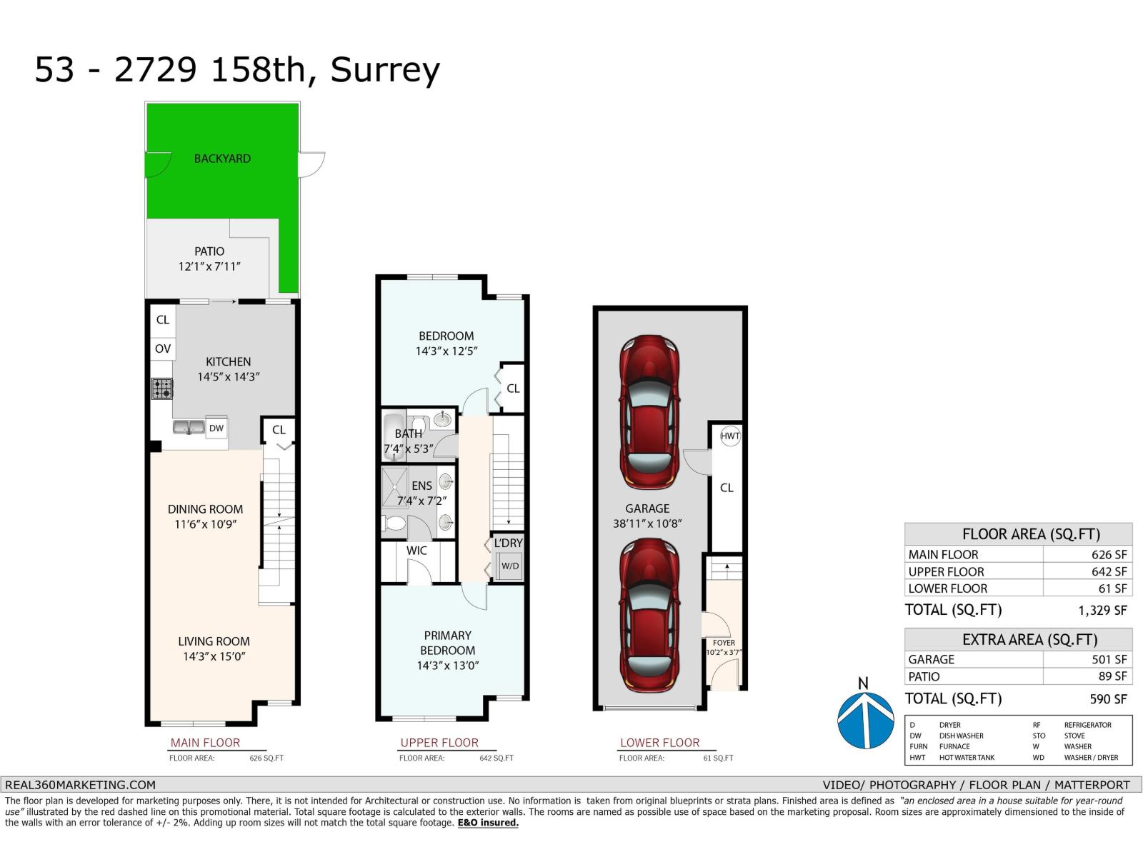 53 2729 158 Street, Surrey, British Columbia  V3Z 1P4 - Photo 40 - R3166547