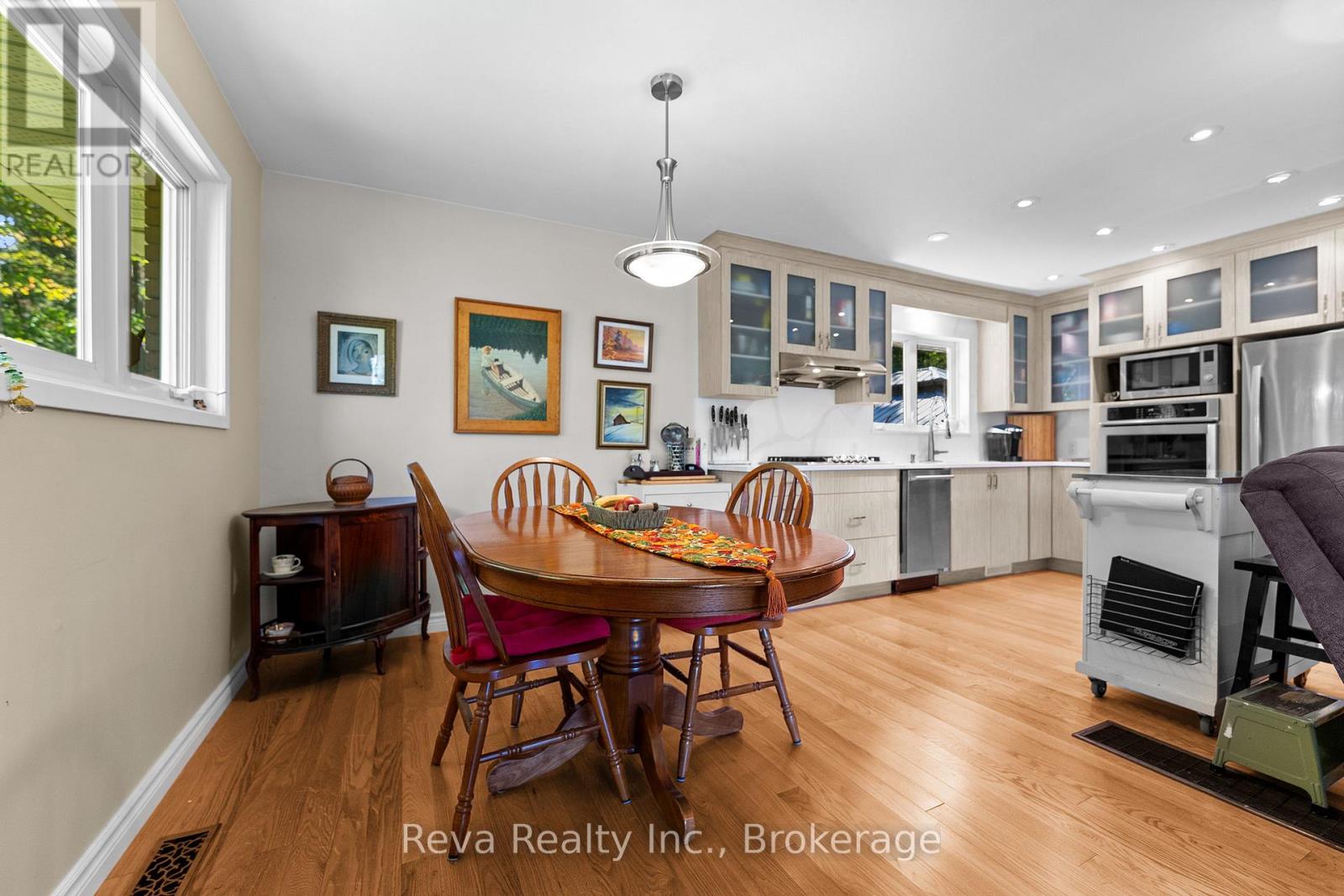 Hardwood flooring throughout - installed in 2023
