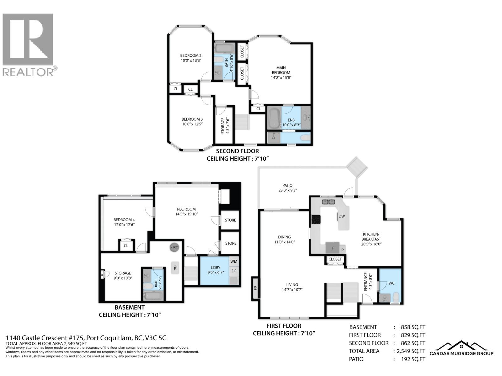 175 1140 Castle Crescent, Port Coquitlam, British Columbia  V3C 5R4 - Photo 40 - R3168947