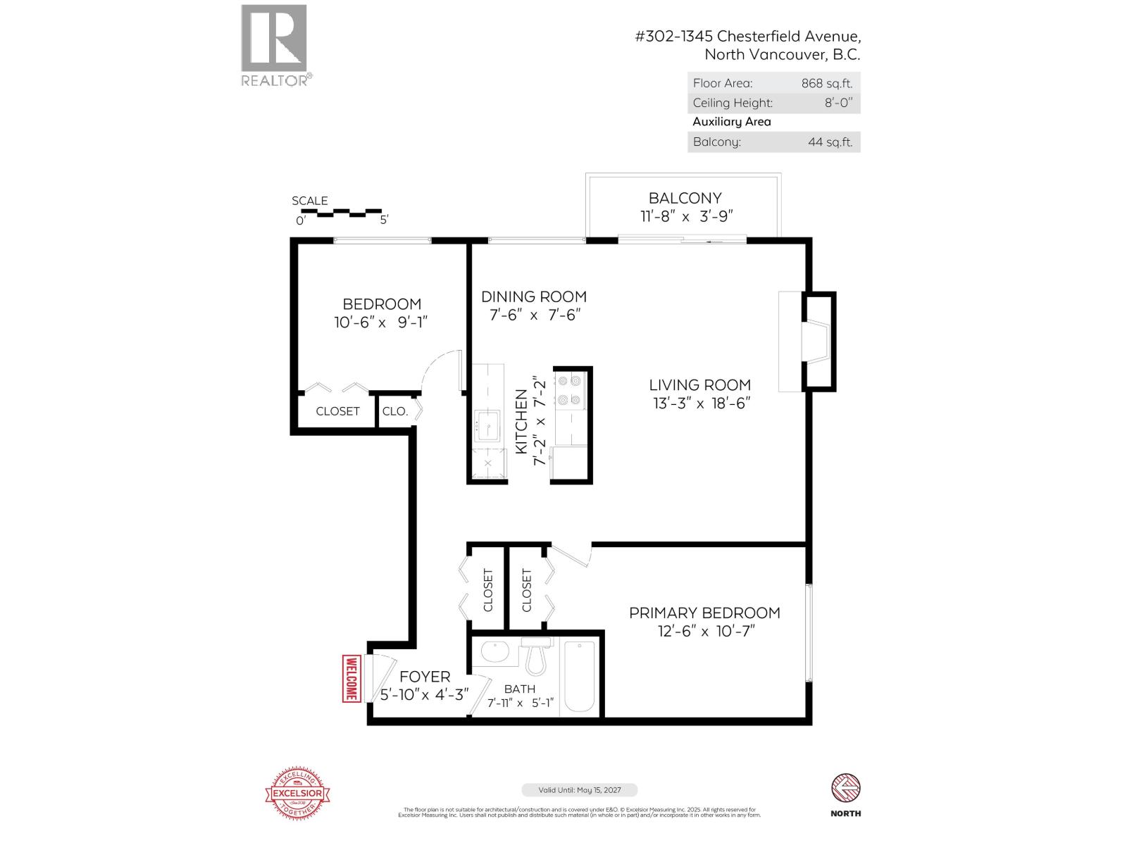 302 1345 Chesterfield Avenue, North Vancouver, British Columbia  V7M 2N1 - Photo 34 - R3168251