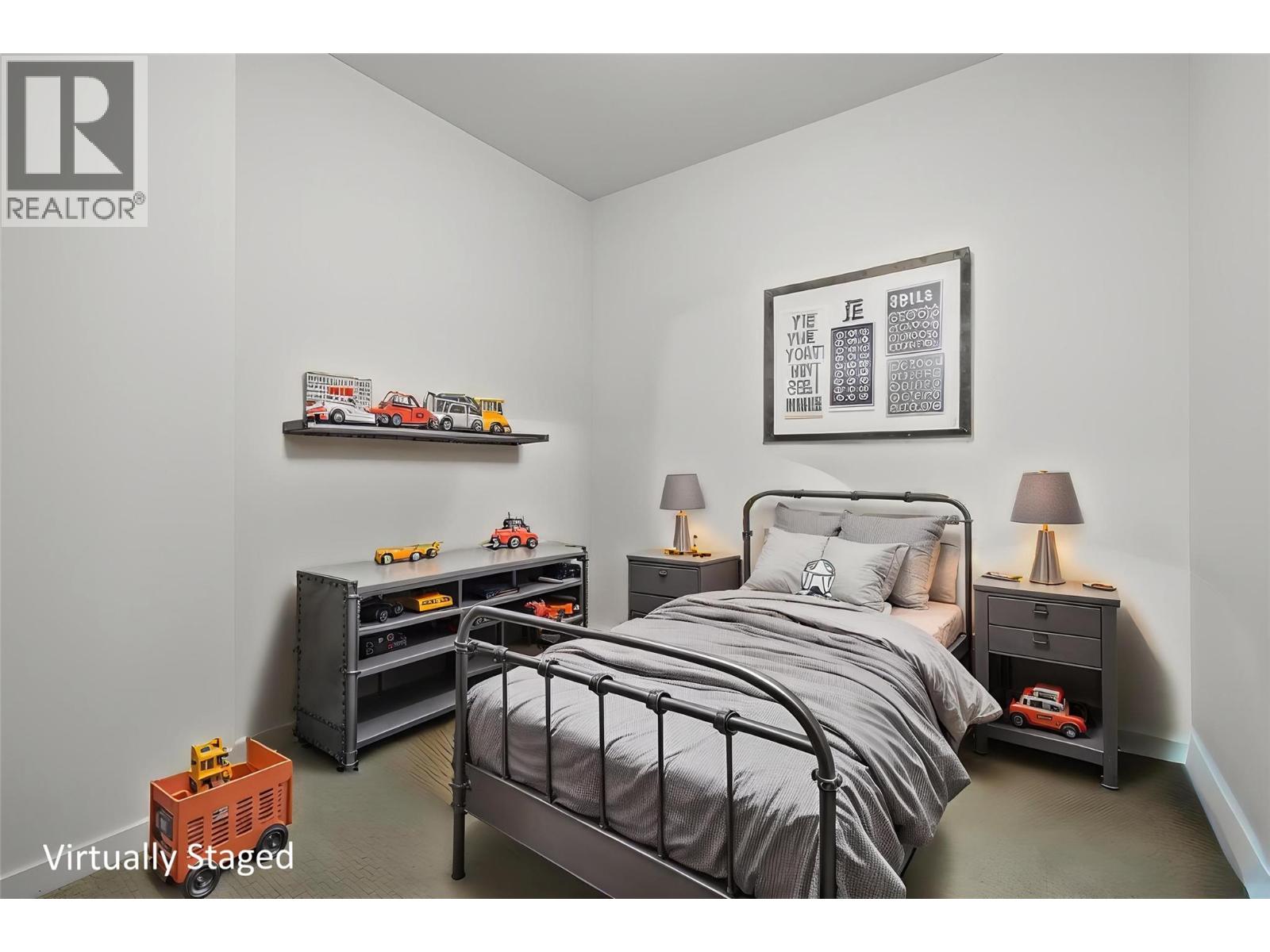 Virtually Staged Option 1 - 2nd Bedroom
