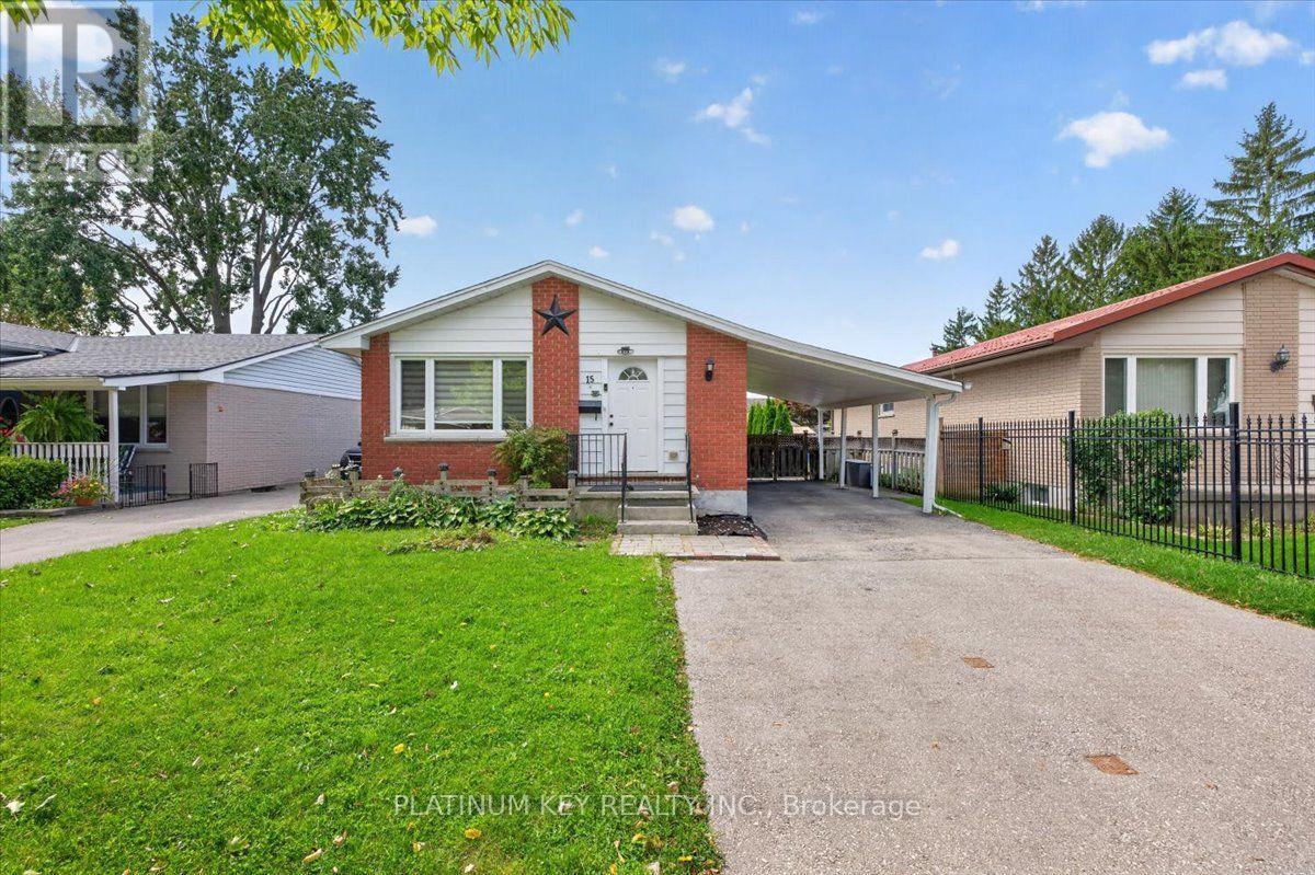 15 GARLAND CRESCENT, London East, Ontario