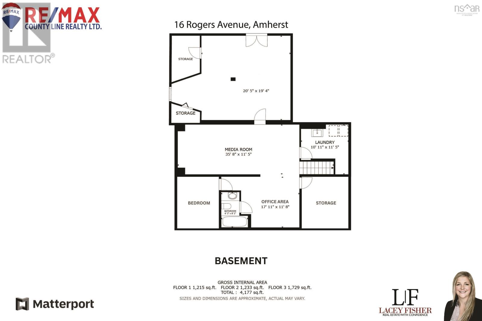16 Rogers Avenue, Amherst, Nova Scotia  B4H 2J7 - Photo 14 - 202617604