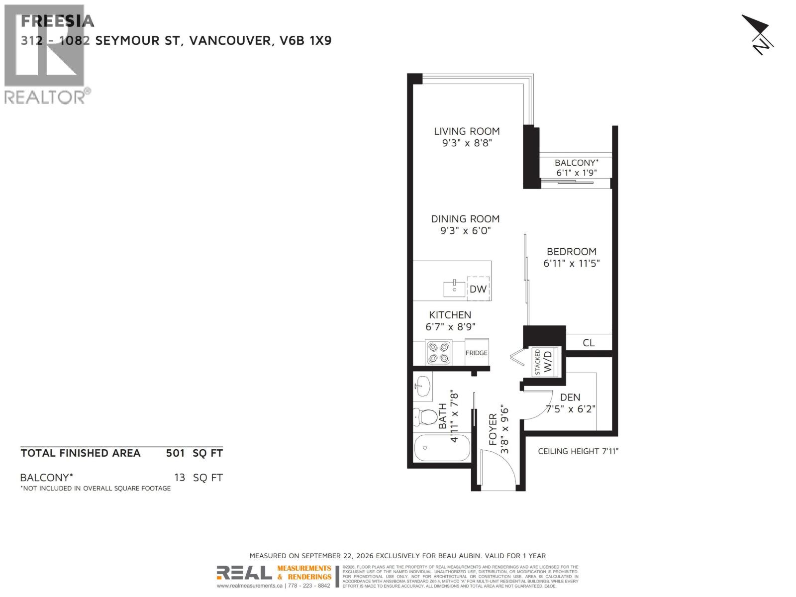 312 1082 Seymour Street, Vancouver, British Columbia  V6B 1X9 - Photo 16 - R3169195