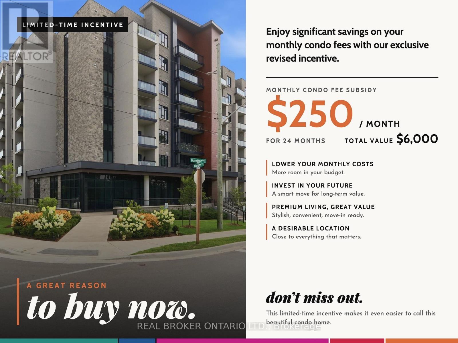 101 - 30 HAMILTON STREET S, Hamilton, Ontario
