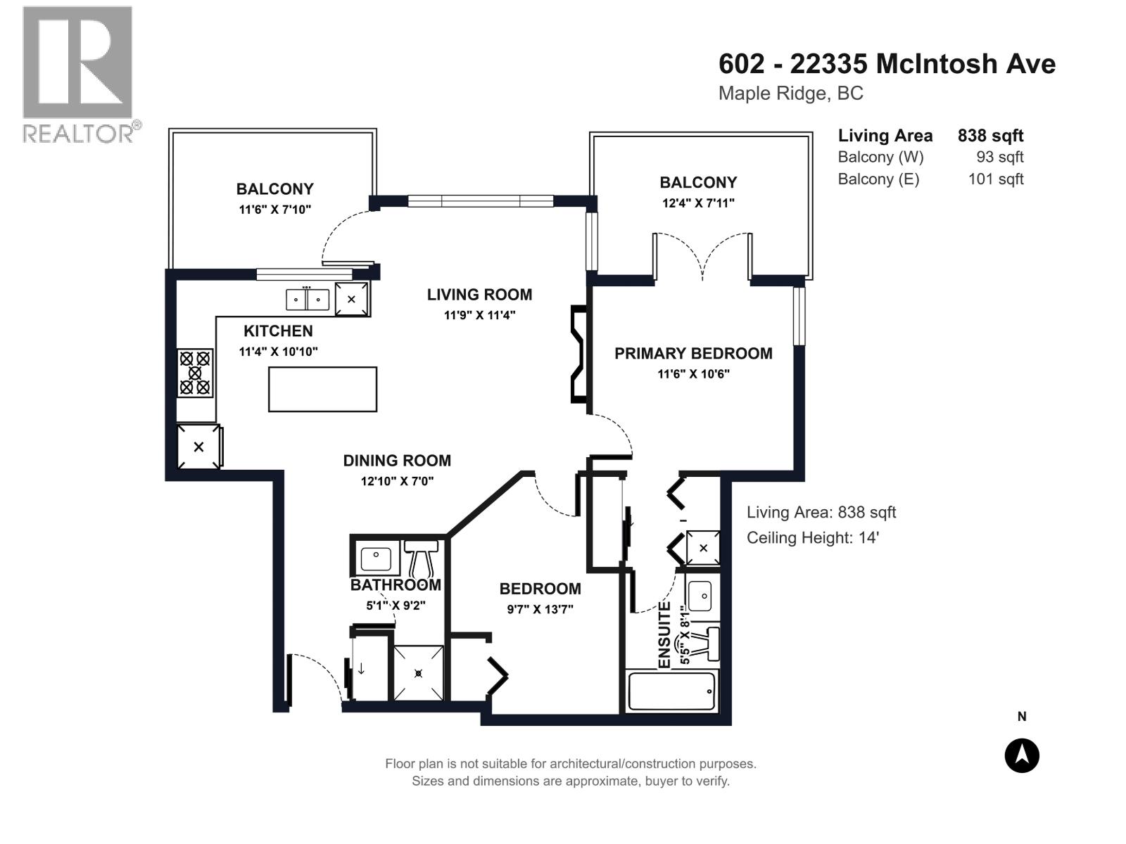 602 22335 Mcintosh Avenue, Maple Ridge, British Columbia  V2X 3C2 - Photo 30 - R3169205