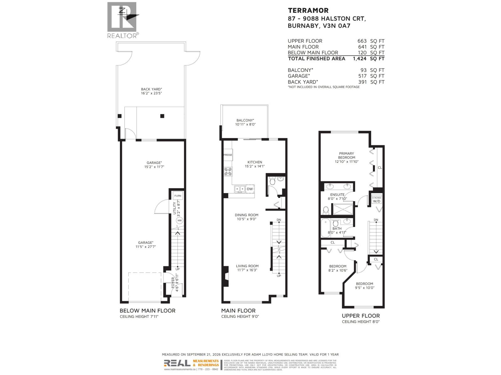 87 9088 HALSTON COURT, Burnaby, British Columbia