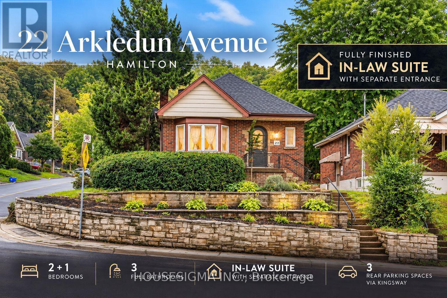 22 ARKLEDUN AVENUE, Hamilton, Ontario