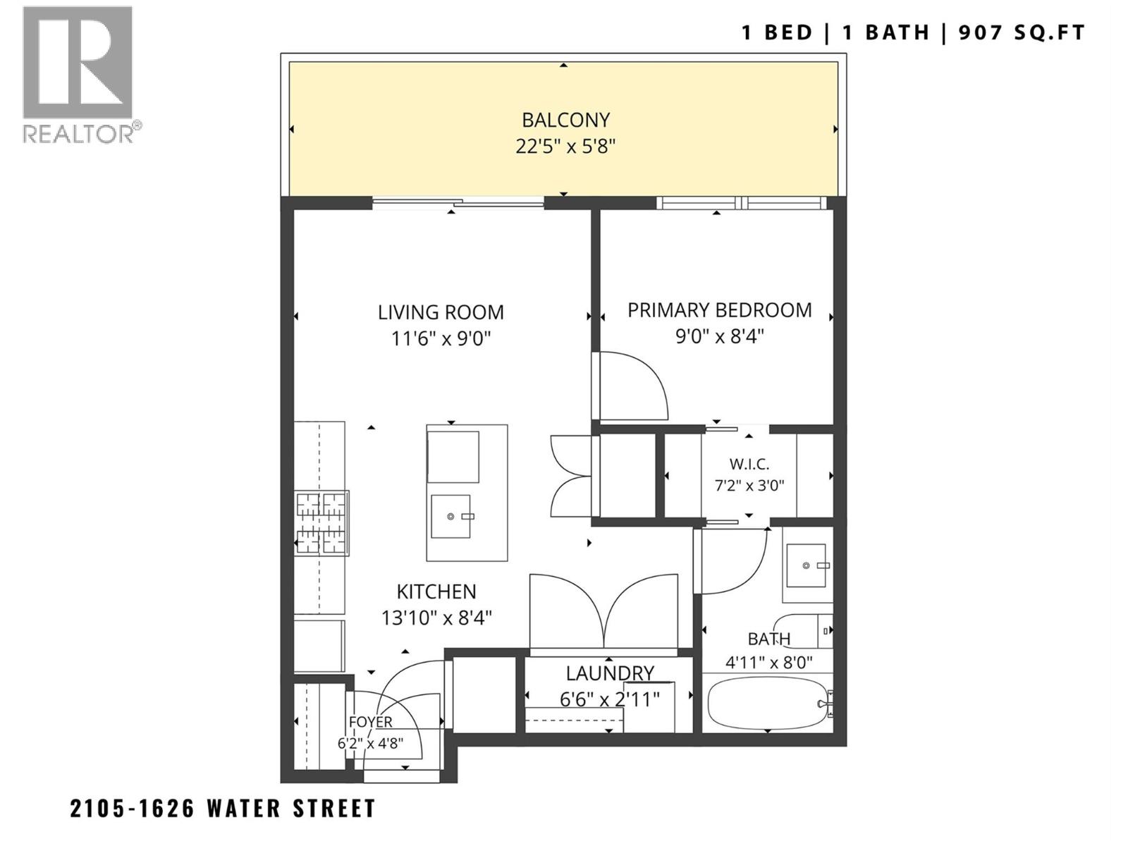 1626 Water Street Unit# 2105, Kelowna, British Columbia  V1Y 0N7 - Photo 75 - 10401424