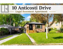 10 ANTICOSTI DRIVE, Toronto, Ontario