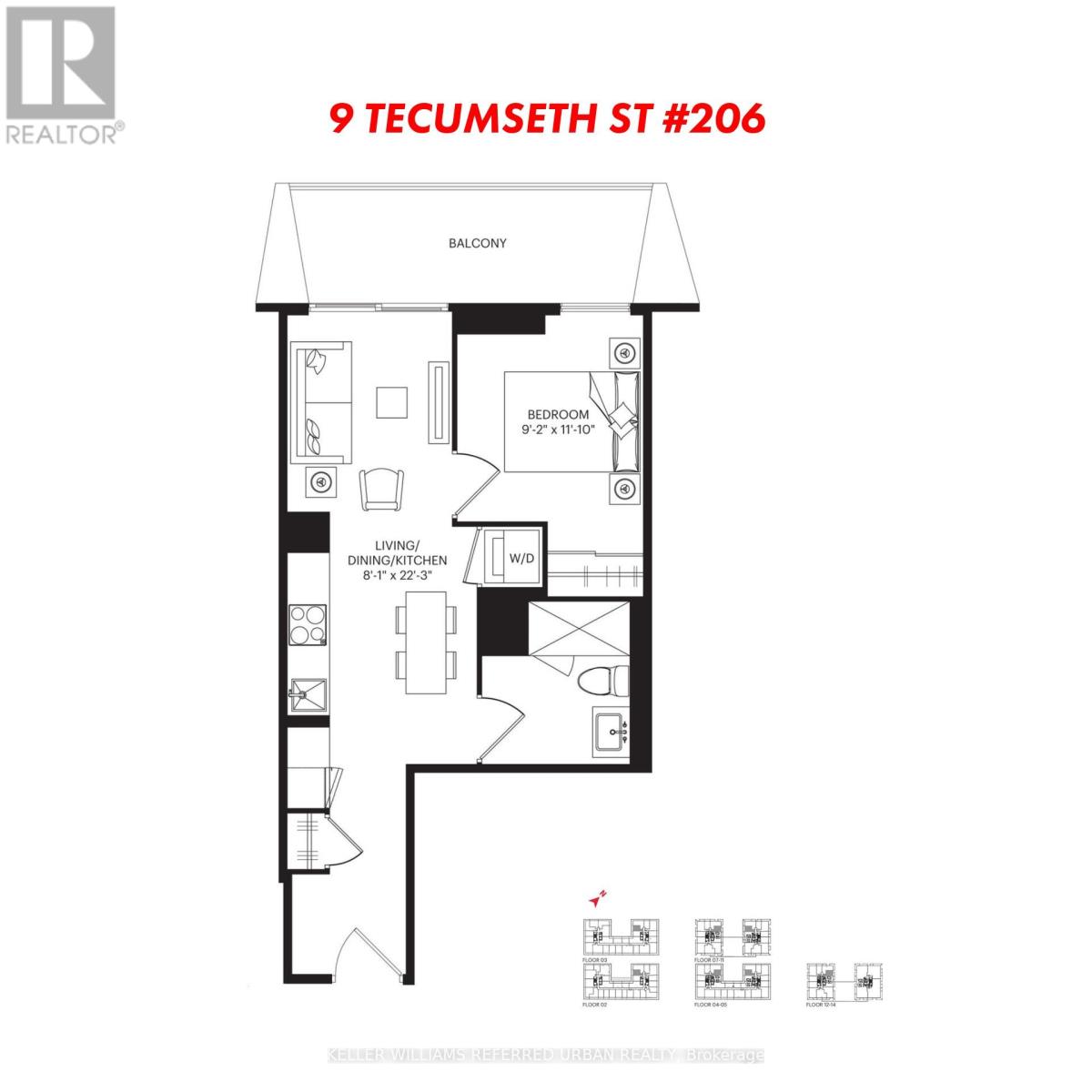206 - 9 Tecumseth Street, Toronto, Ontario  M5V 0S5 - Photo 18 - C13826388