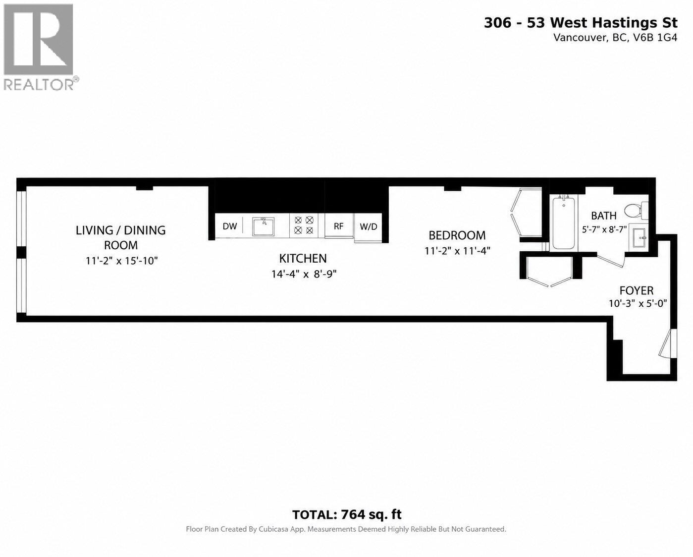 306 53 W Hastings Street, Vancouver, British Columbia V6B 1G4 - Photo 15 - R3168610