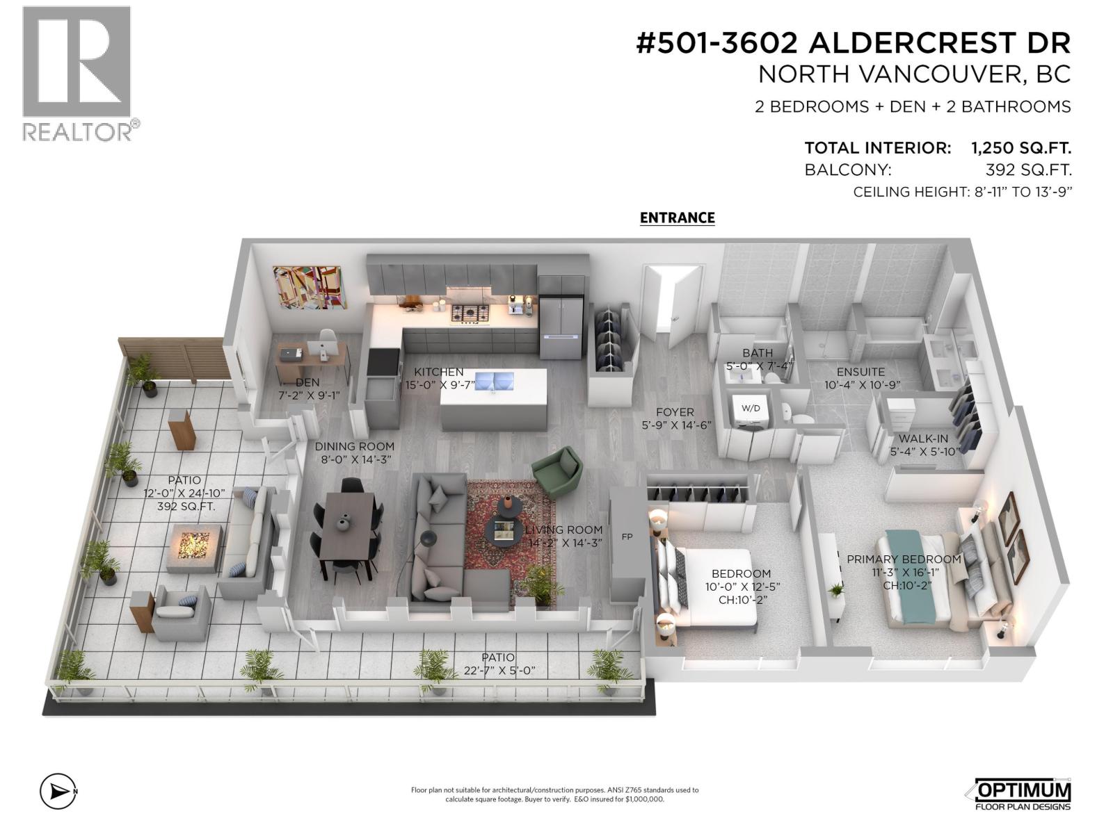 501 3602 Aldercrest Drive, North Vancouver, British Columbia  V7G 0A2 - Photo 7 - R3169415