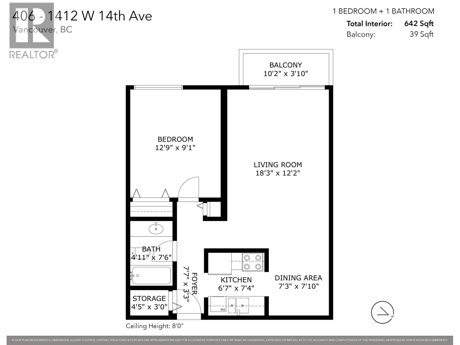 406 1412 W 14th Avenue, Vancouver, British Columbia  V6H 1R3 - Photo 26 - R3169465